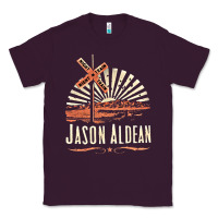 Plum Jason Aldean Classic Tee - linhVisuals