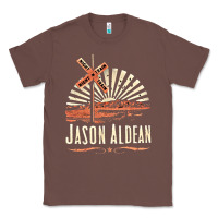 Chestnut Jason Aldean Classic Tee - linhVisuals