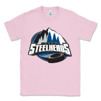 Bubblegum Pink idaho steelheads mountain Classic Tee - linhVisuals