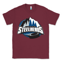 Burgundy idaho steelheads mountain Classic Tee - linhVisuals