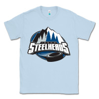 Dusty Blue idaho steelheads mountain Classic Tee - linhVisuals
