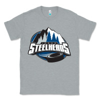Heather Grey idaho steelheads mountain Classic Tee - linhVisuals