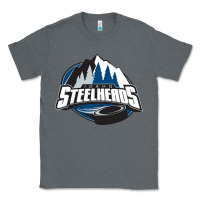 Charcoal Heather idaho steelheads mountain Classic Tee - linhVisuals