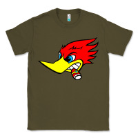 Army Green woody woodpecker tshirt Classic Tee - linhVisuals
