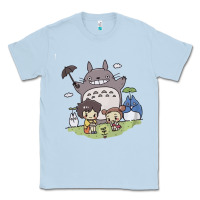 Dusty Blue totorooo tshirt Classic Tee - linhVisuals