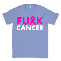 Colony Blue fck cancer Classic Tee - linhVisuals