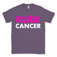 Lavender fck cancer Classic Tee - linhVisuals