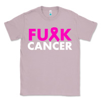 Lilac fck cancer Classic Tee - linhVisuals