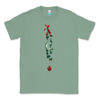 Sage Maldives Map Flag Drawing Line Art Classic Tee - linhVisuals