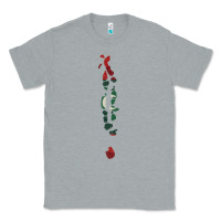 Heather Grey Maldives Map Flag Drawing Line Art Classic Tee - linhVisuals
