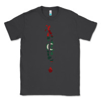 Smoke Maldives Map Flag Drawing Line Art Classic Tee - linhVisuals