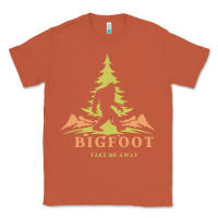 Copper bigfoot t  shirt bigfoot take me away t  shirt Classic Tee - linhVisuals