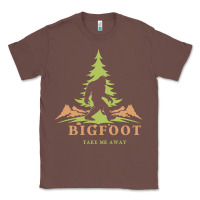 Chestnut bigfoot t  shirt bigfoot take me away t  shirt Classic Tee - linhVisuals