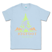 Dusty Blue bigfoot t  shirt bigfoot take me away t  shirt Classic Tee - linhVisuals