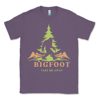 Lavender bigfoot t  shirt bigfoot take me away t  shirt Classic Tee - linhVisuals