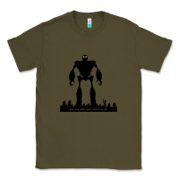 Army Green iron giant Classic Tee - linhVisuals