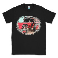 Black tractor t  shirt tractor t  shirt Classic Tee - linhVisuals