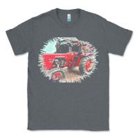 Charcoal Heather tractor t  shirt tractor t  shirt Classic Tee - linhVisuals
