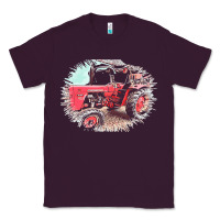 Plum tractor t  shirt tractor t  shirt Classic Tee - linhVisuals