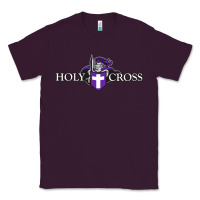 Plum holy cross crusaders Classic Tee - linhVisuals