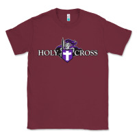 Burgundy holy cross crusaders Classic Tee - linhVisuals