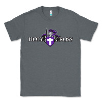 Charcoal Heather holy cross crusaders Classic Tee - linhVisuals