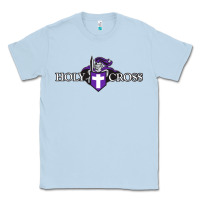 Dusty Blue holy cross crusaders Classic Tee - linhVisuals