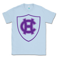 Dusty Blue holy cross crusaders Classic Tee - linhVisuals