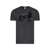 Vintage Black Bombay Cat Vintage Tee - LillyAllenDesigns
