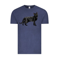 Vintage Denim Bombay Cat Vintage Tee - LillyAllenDesigns