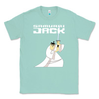 Seafoam samurai jack Classic Tee - linhVisuals