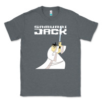 Charcoal Heather samurai jack Classic Tee - linhVisuals