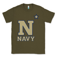 Army Green navy midshipmen Classic Tee - linhVisuals