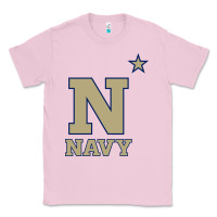 Bubblegum Pink navy midshipmen Classic Tee - linhVisuals