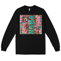 Black cherry blossoms mama tumbler Long Sleeve Tee - Artiststas