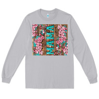 Moon Dust cherry blossoms mama tumbler Long Sleeve Tee - Artiststas