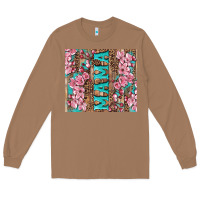 Toasted Coconut cherry blossoms mama tumbler Long Sleeve Tee - Artiststas