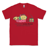 Red listening to lemon demon Classic Tee - linhVisuals