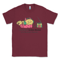 Burgundy listening to lemon demon Classic Tee - linhVisuals
