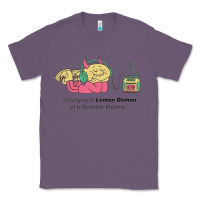 Lavender listening to lemon demon Classic Tee - linhVisuals