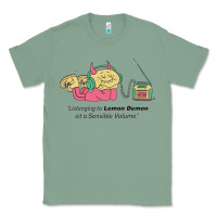 Sage listening to lemon demon Classic Tee - linhVisuals