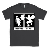 Smoke your wife my wife weightlifting Classic Tee - linhVisuals