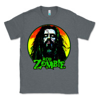 Charcoal Heather rob zombie 02 Classic Tee - linhVisuals