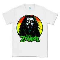White rob zombie 02 Classic Tee - linhVisuals