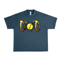 Midnight Navy dad softball Urban Heavy Tee - RacoonDesign