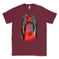 Burgundy george clinton and parliament funkadelic müsïc Classic Tee - linhVisuals