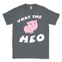 Charcoal Heather what the heo Classic Tee - linhVisuals
