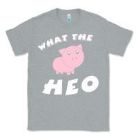 Heather Grey what the heo Classic Tee - linhVisuals