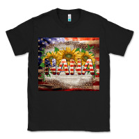 Black patriotic nana Classic Tee - BarkalooDesign