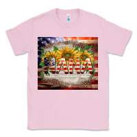 Bubblegum Pink patriotic nana Classic Tee - BarkalooDesign